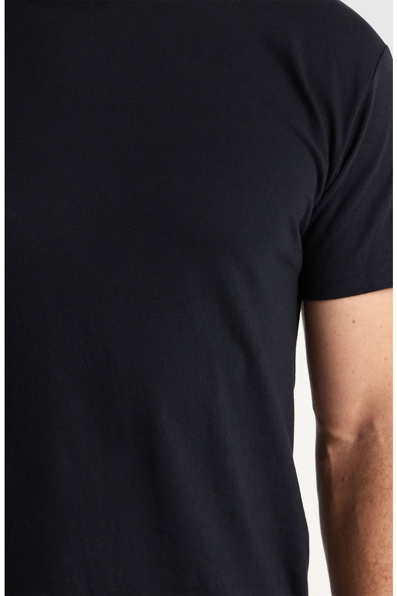 Crew Neck 6-Pack T-Shirts, Alternate, color, Black