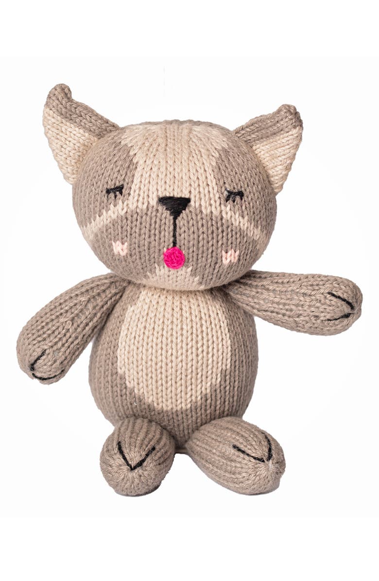 reD & oLive Baby Blue Frenchie Cotton Stuffed Animal, Main, color, Grey