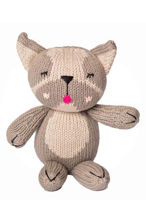 Baby Blue Frenchie Cotton Stuffed Animal