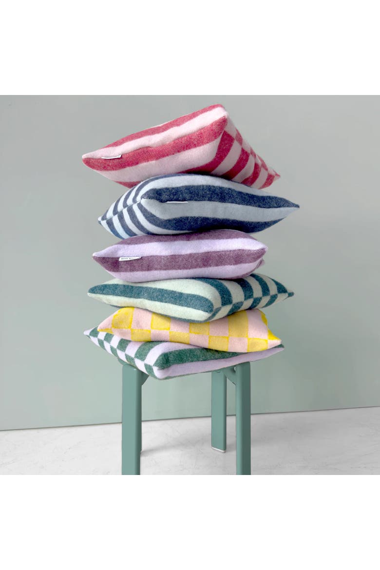Candy Wrap Cushion Cover, Alternate, color, Red