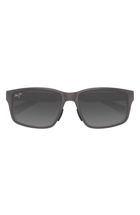 Walewaha 55mm PolarizedPlus2® Rectangular Sunglasses