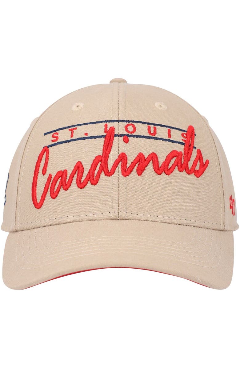 '47 Men's '47 Khaki St. Louis Cardinals Atwood MVP Adjustable Hat, Alternate, color, Khaki