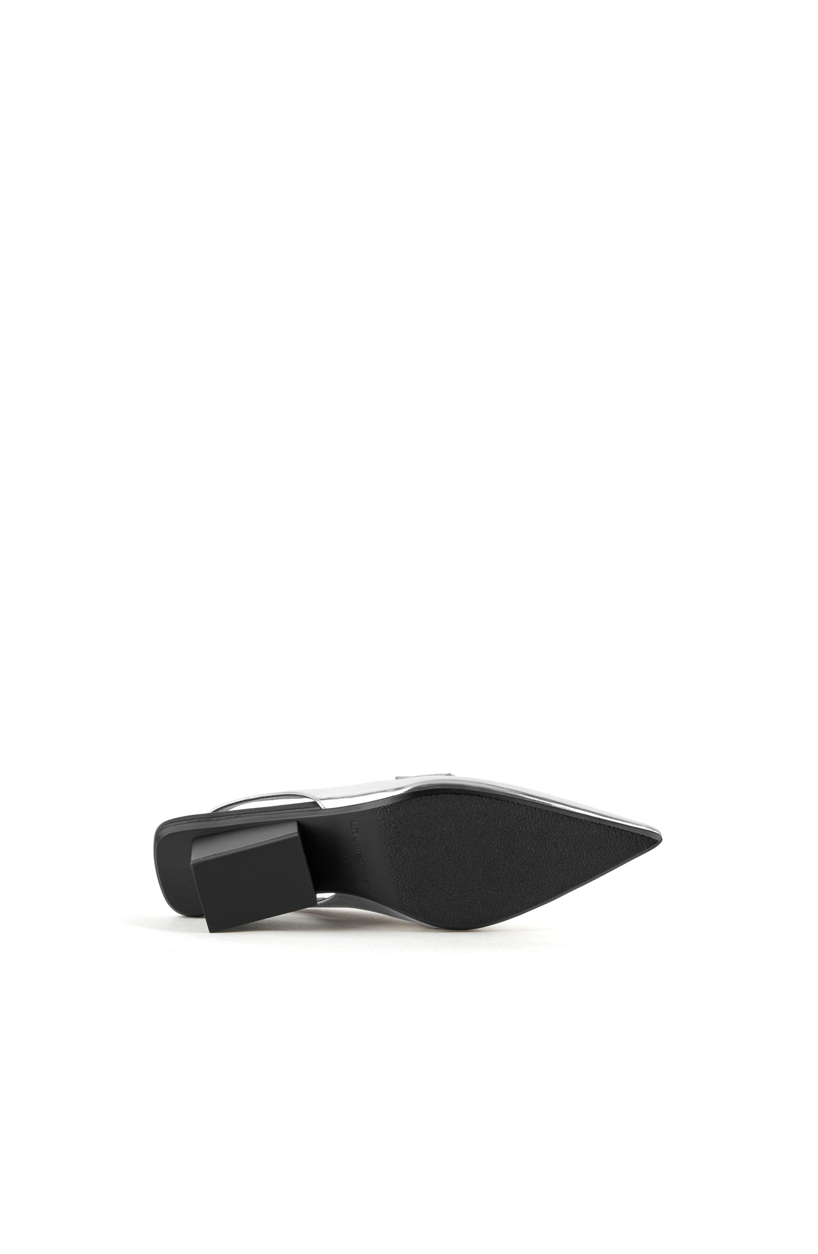 Raila Loafer Mid Pumps, Alternate, color, Silver