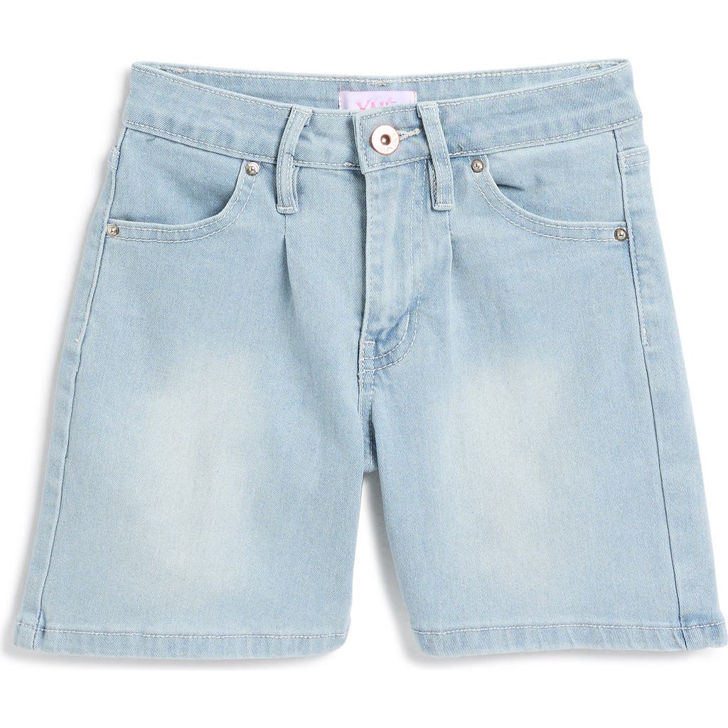 Ymi Kids' Front Pleat Denim Jorts