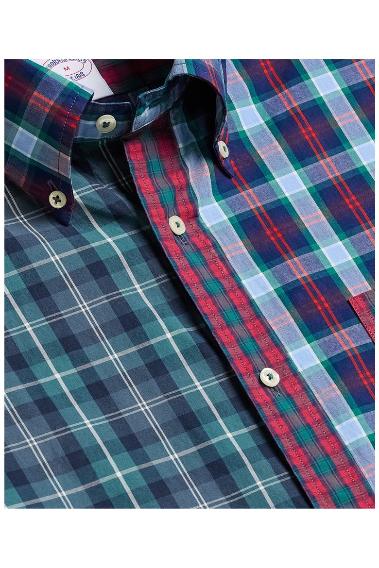 Fun Tartan Cotton Shirt, Alternate, color, TARTANFUN