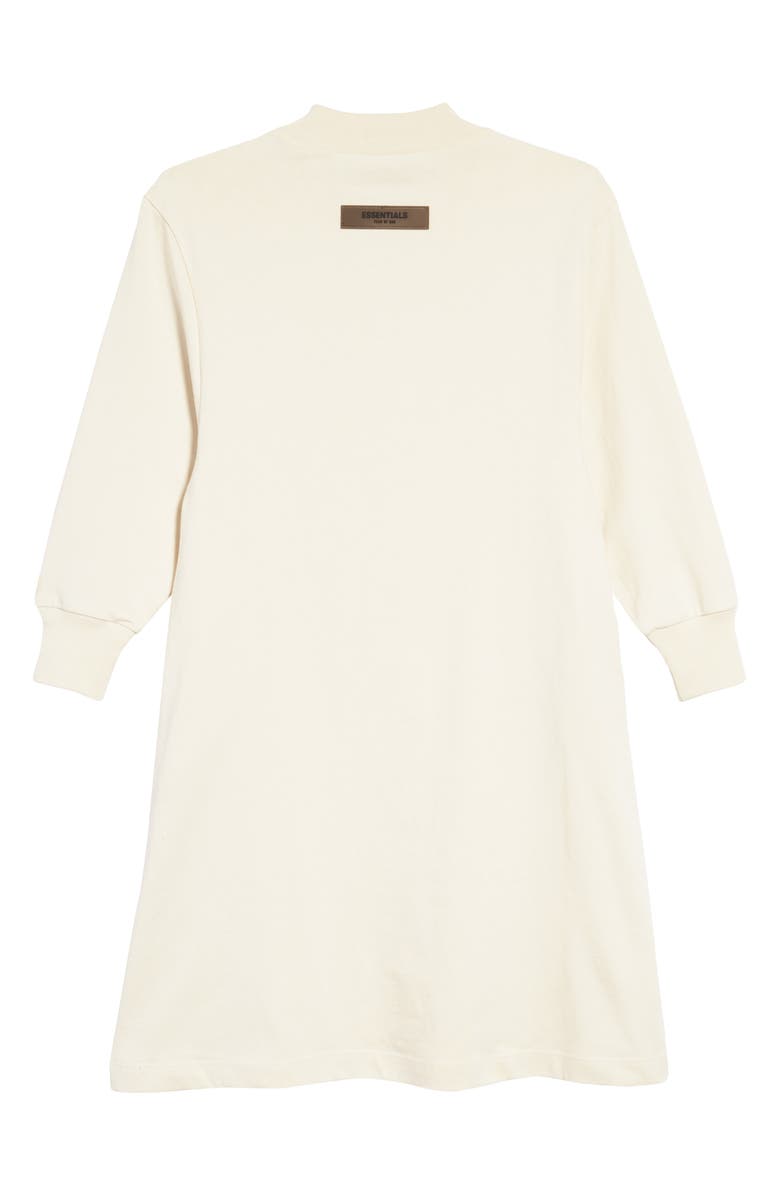 Fear of God Essentials Kids' Long Sleeve T-Shirt Dress, Alternate, color,