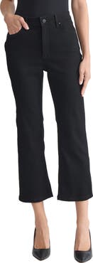 Jones New York Lexington High Waist Crop Flare Jeans