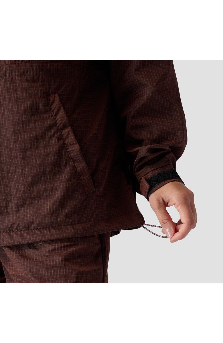Stoic Ripstop Pullover Jacket - Women's, Alternate, color, Downtown Brown