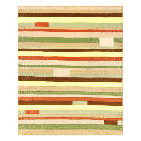 Harmony Dream Cotton Quilted 50" x 60" Throw Blanket