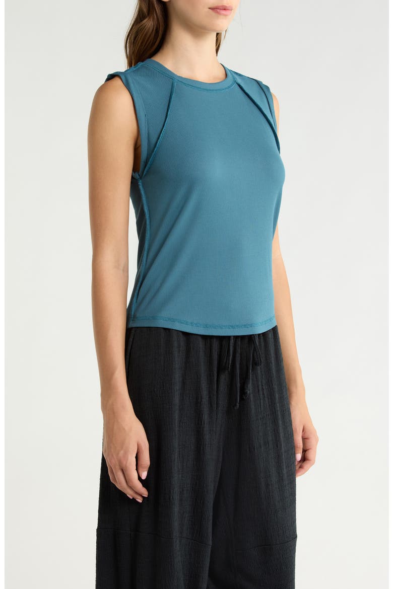 Love My Twist Muscle Tee, Alternate, color, RIPTIDE