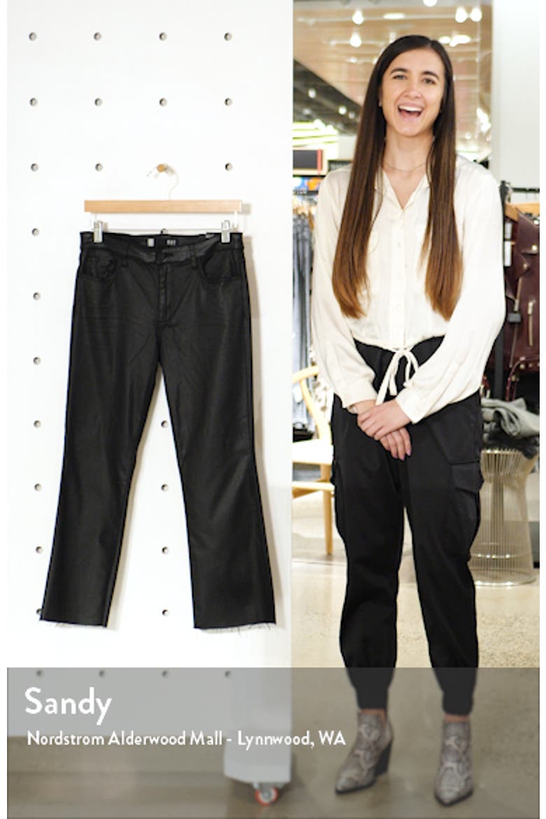 Kelsey Crop Kick Flare Jeans video