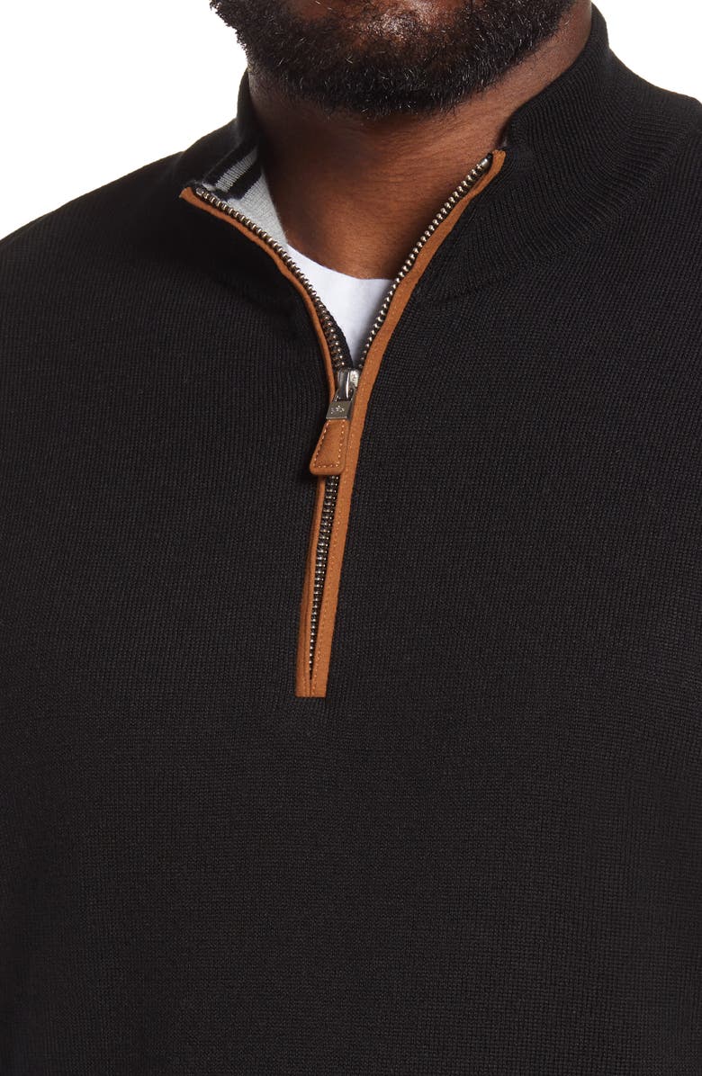 Peter Millar Crown Regular Fit Quarter Zip Pullover, Alternate, color, 