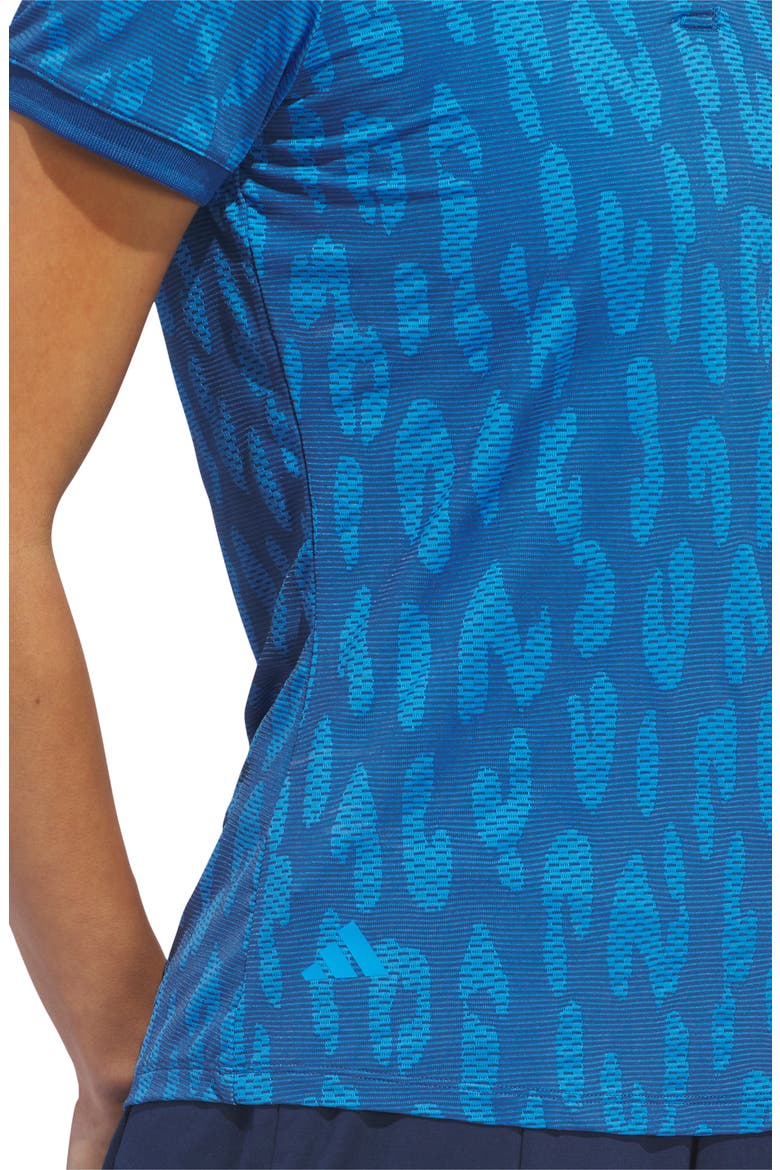 Ultimate365+ Jacquard Polo, Alternate, color, DUSKY PETROL