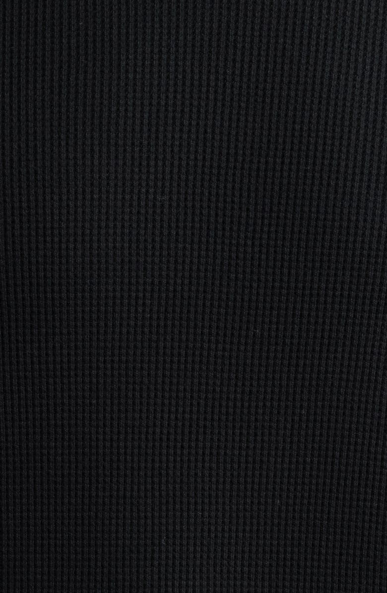 Billionaire Boys Club Thermal Knit Sweatshirt, Alternate, color, Black