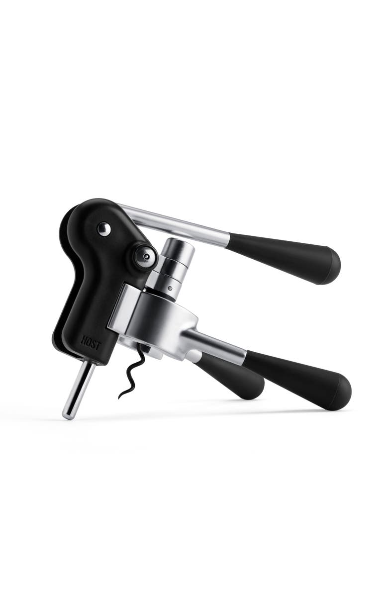 HOST Lever Corkscrew Set, Main, color, Black