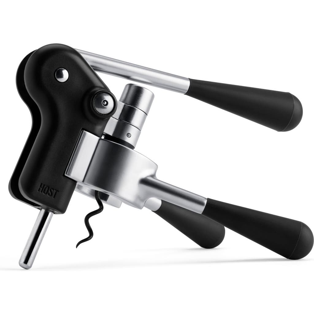 Host Lever Corkscrew Set In Black