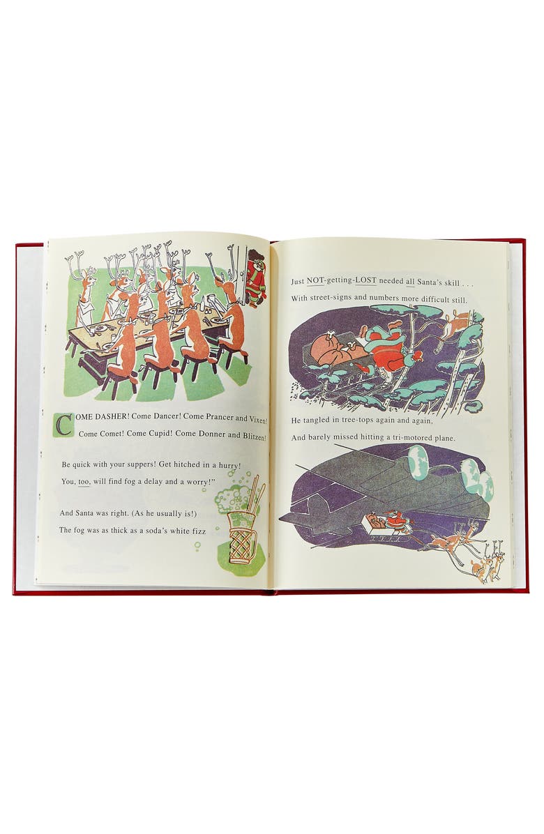 Graphic Image Rudolph the Red-Nosed Reindeer Leather Edition, Alternate, color, Red