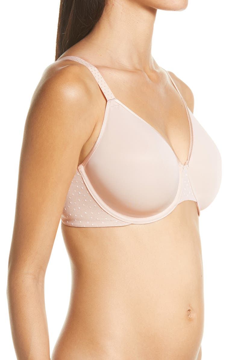 Wacoal Back Appeal<sup>™</sup> Underwire Minimizer Bra, Alternate, color, Crystal Pink