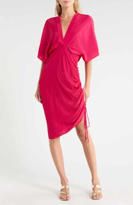 Ashley Ruched Midi Dress