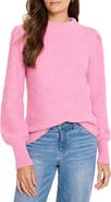 NIC+ZOE Waffle Stitch Crewneck Sweater