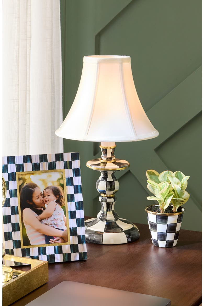 Courtly Check Candlestick Lamp, Alternate, color, COURTLY