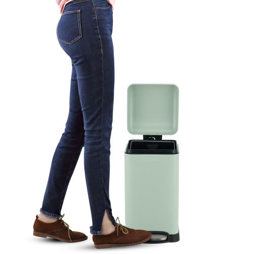 Happimess Betty Retro Mini 3.2-gallon Step-open Trash Can In Pistachio Gelato