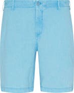 Vilebrequin Men Mineral Dye Linen Bermuda Shorts