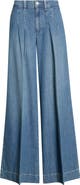 L'AGENCE Jayani High Waist Pleated Wide Leg Jeans