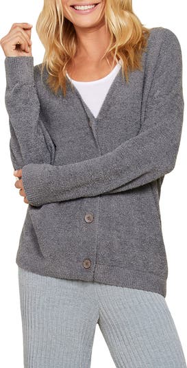 Barefoot Dreams CozyChic Lite V Back Cardigan Nordstrom