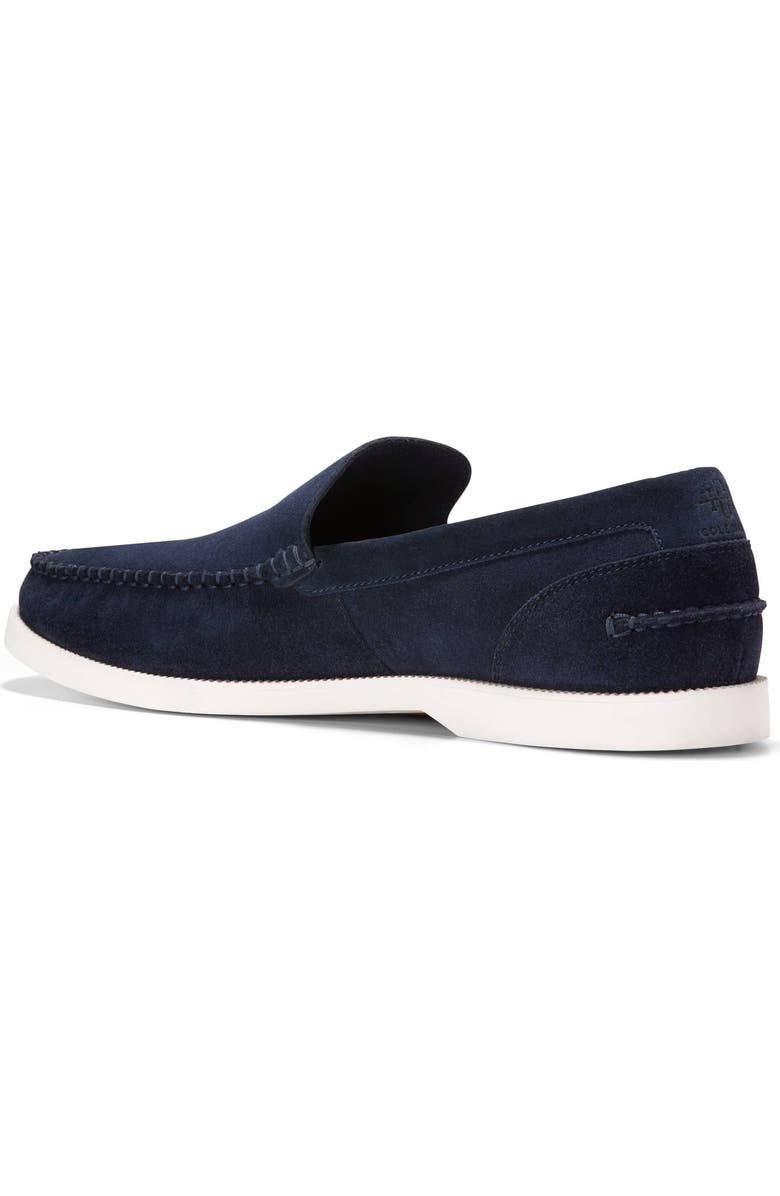 Cole Haan American Classics Hampton Loafer, Alternate, color, Midnight Moon Suede / Ivory
