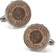 Cufflinks, Inc. Wine Barrel Cuff Links
