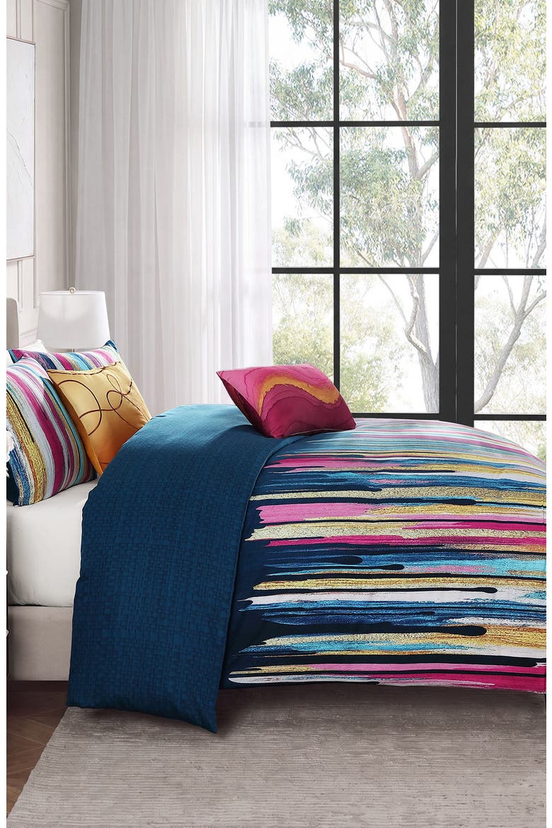 Modern Palette 5-Piece Comforter Set, Alternate, color, BLUE