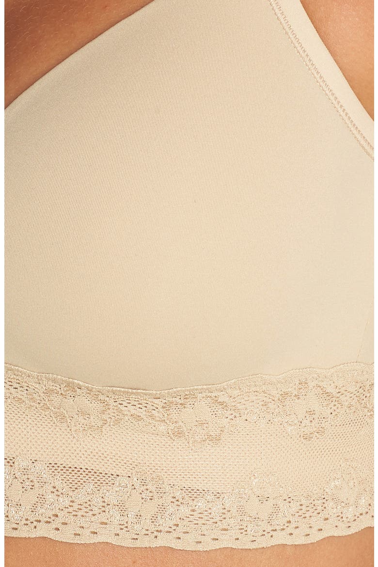 Bliss Perfection Contour Soft Cup Bralette, Alternate, color, CAFE