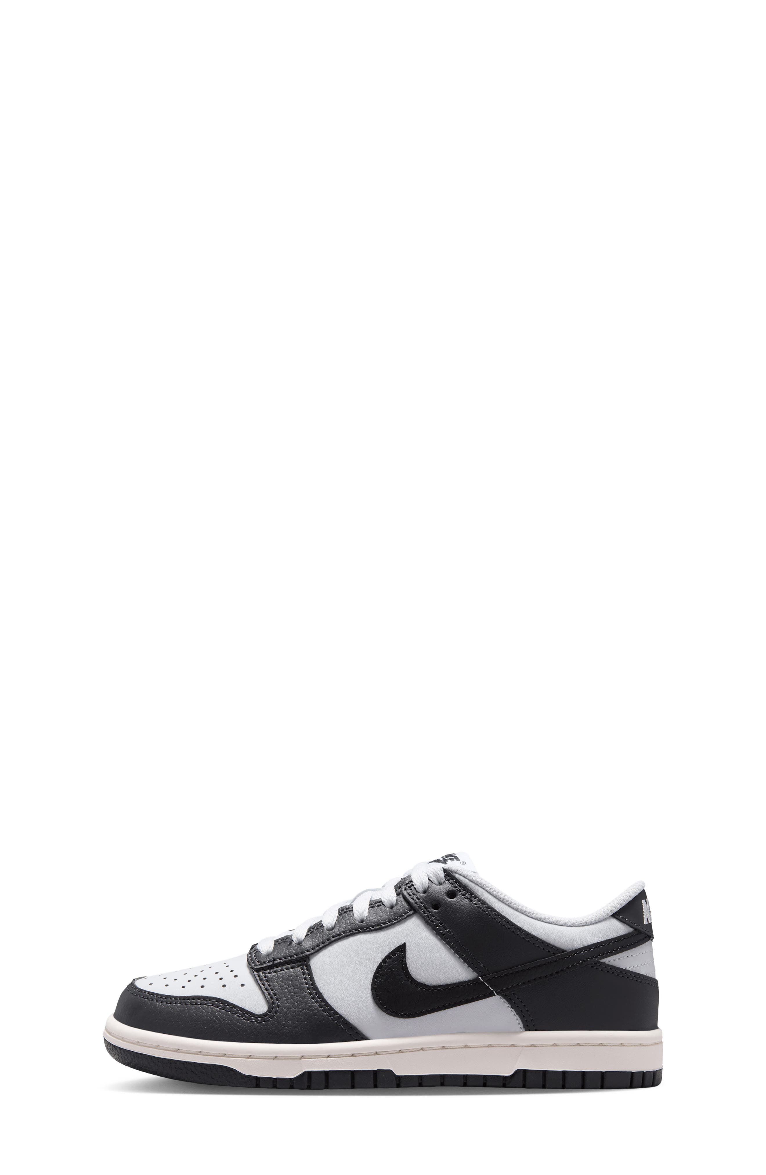 Kids' Dunk Low Sneaker, Alternate, color, OFF NOIR/ PHANTOM/ SAIL/ BLACK