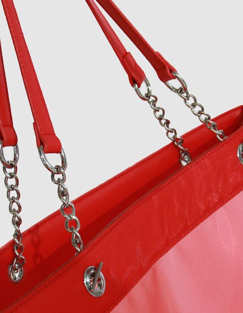 Belle & Bloom Wild Lover Tote Bag In Red
