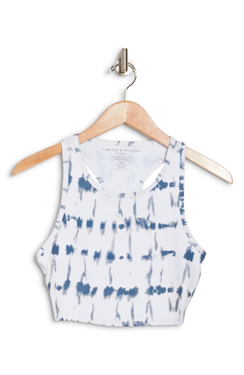 Threads 4 Thought Kady Indigo Stripe Wash Crop Top, Alternate, color,