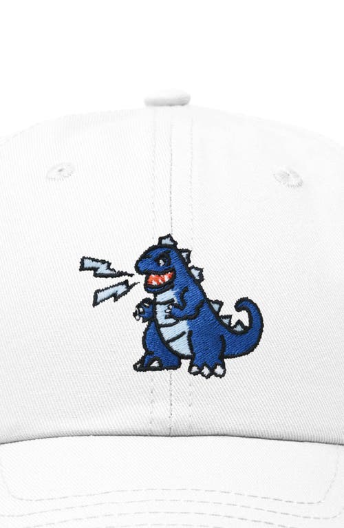 Dalix Big Lizard Cap In White