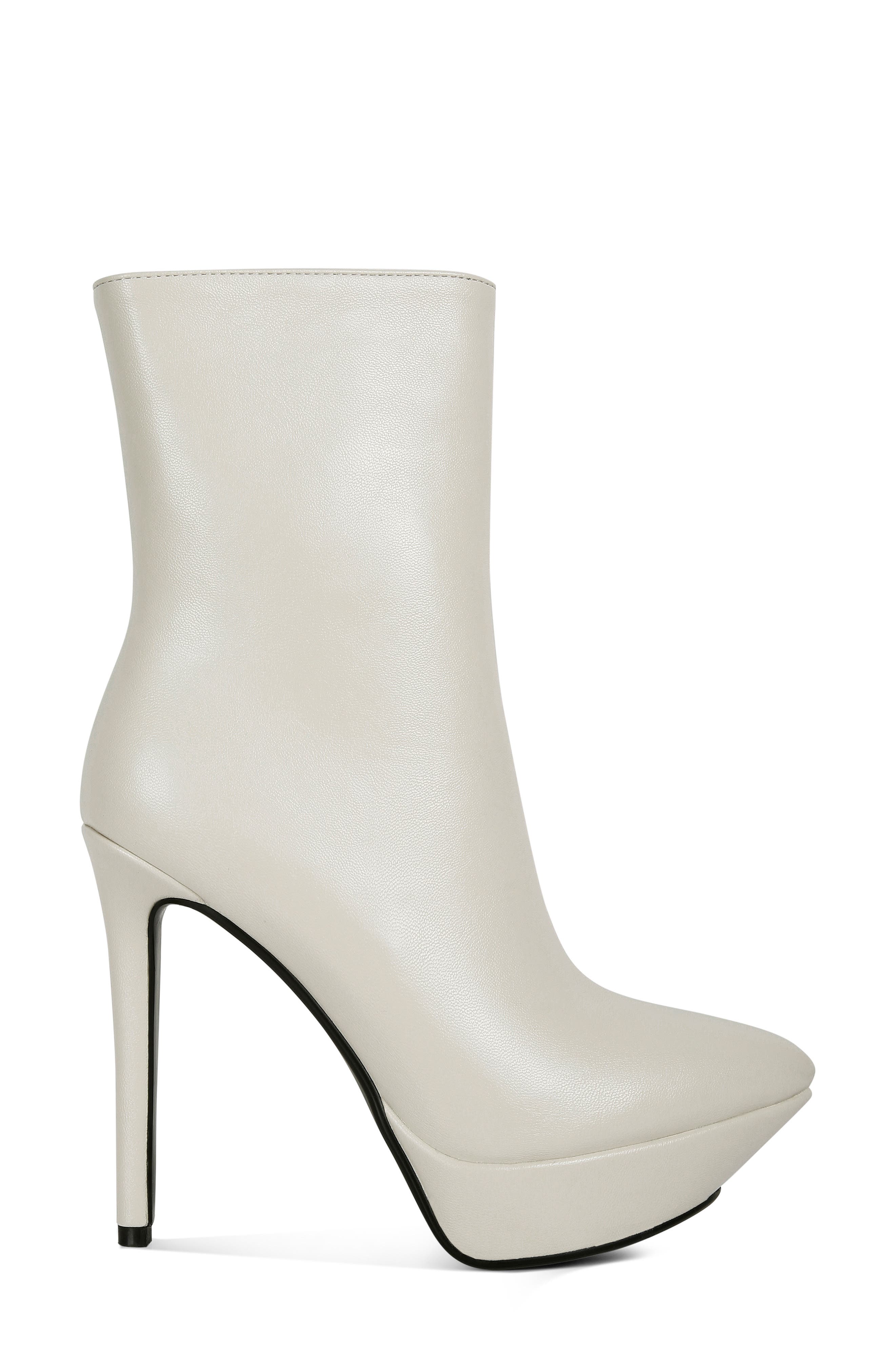 Rag & Co Magna Platform Bootie, Alternate, color, Pale Beige