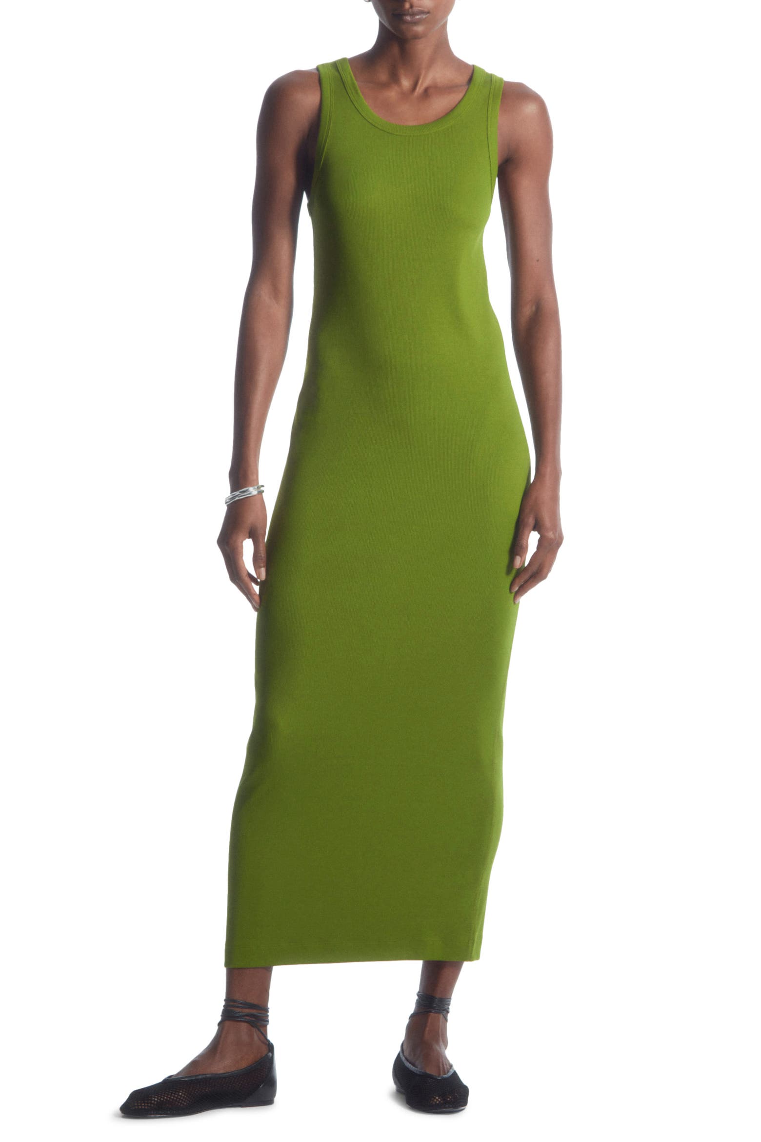 Tubing Ribs COS Rib Tube Maxi Tank Dress (Women) | Nordstromrack