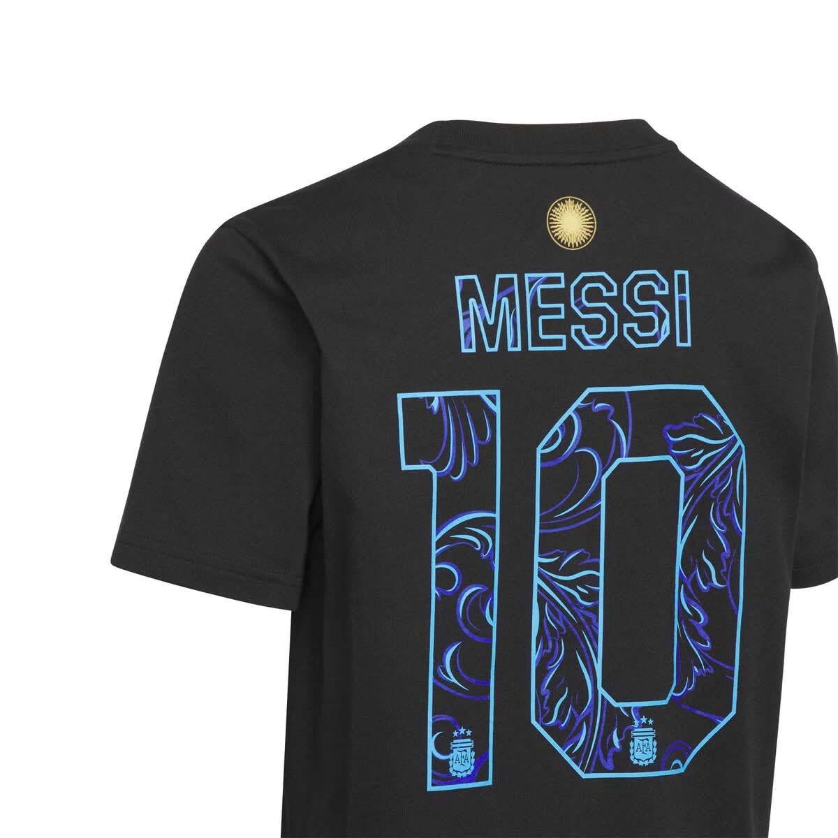 Youth adidas Lionel Messi Black Argentina National Team 2026 Away