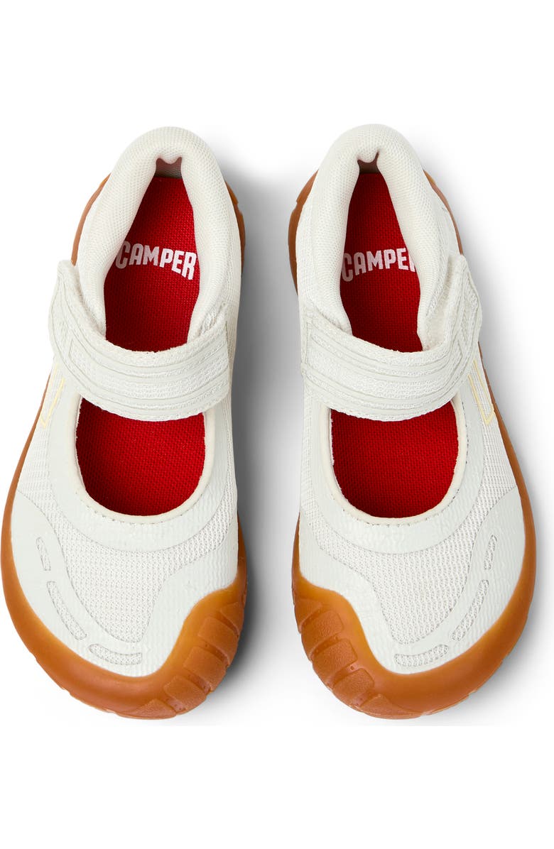 Camper Kids' Peu Path Mary Jane Sneaker, Alternate, color, White Natural