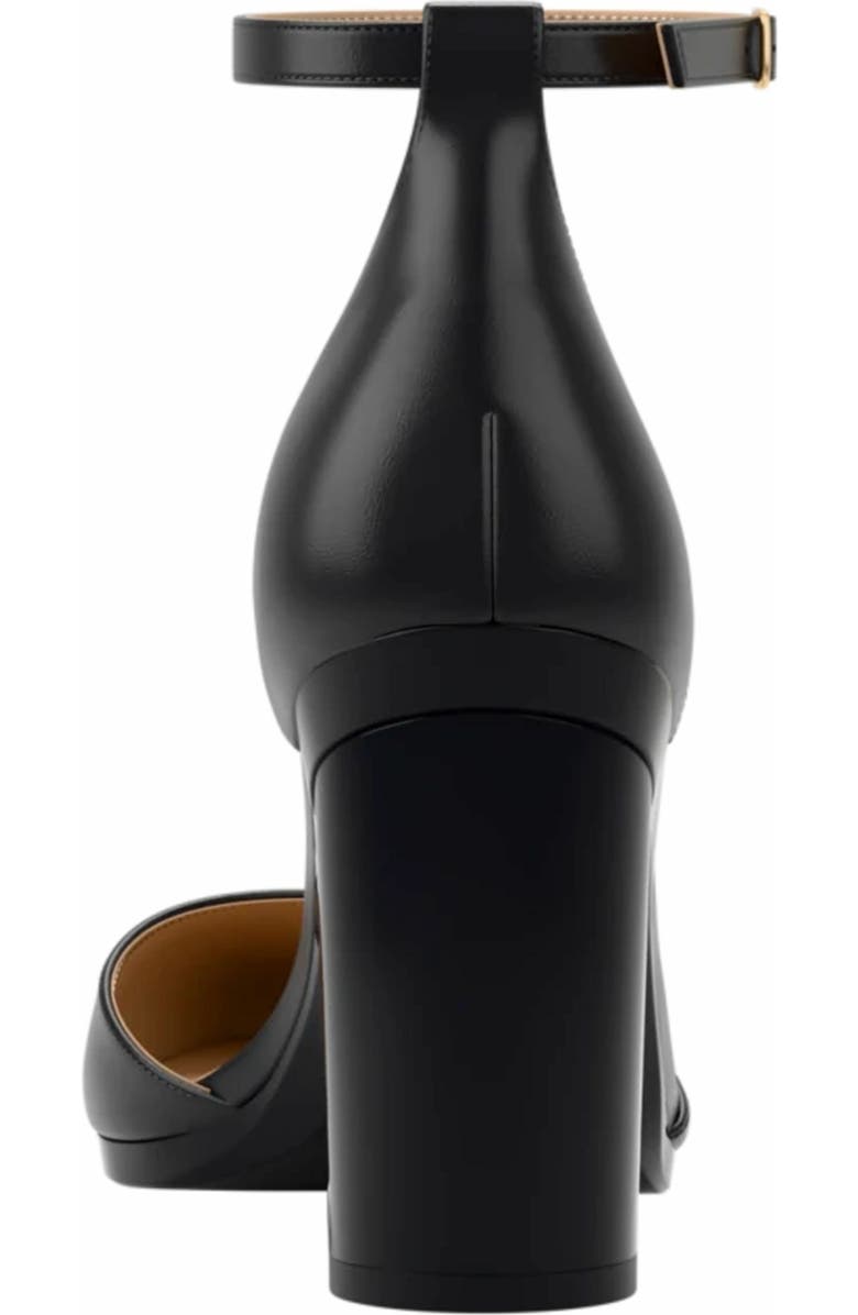 Pashion Footwear The D'Orsay 4" Block Heel, Alternate, color, Coal Leather