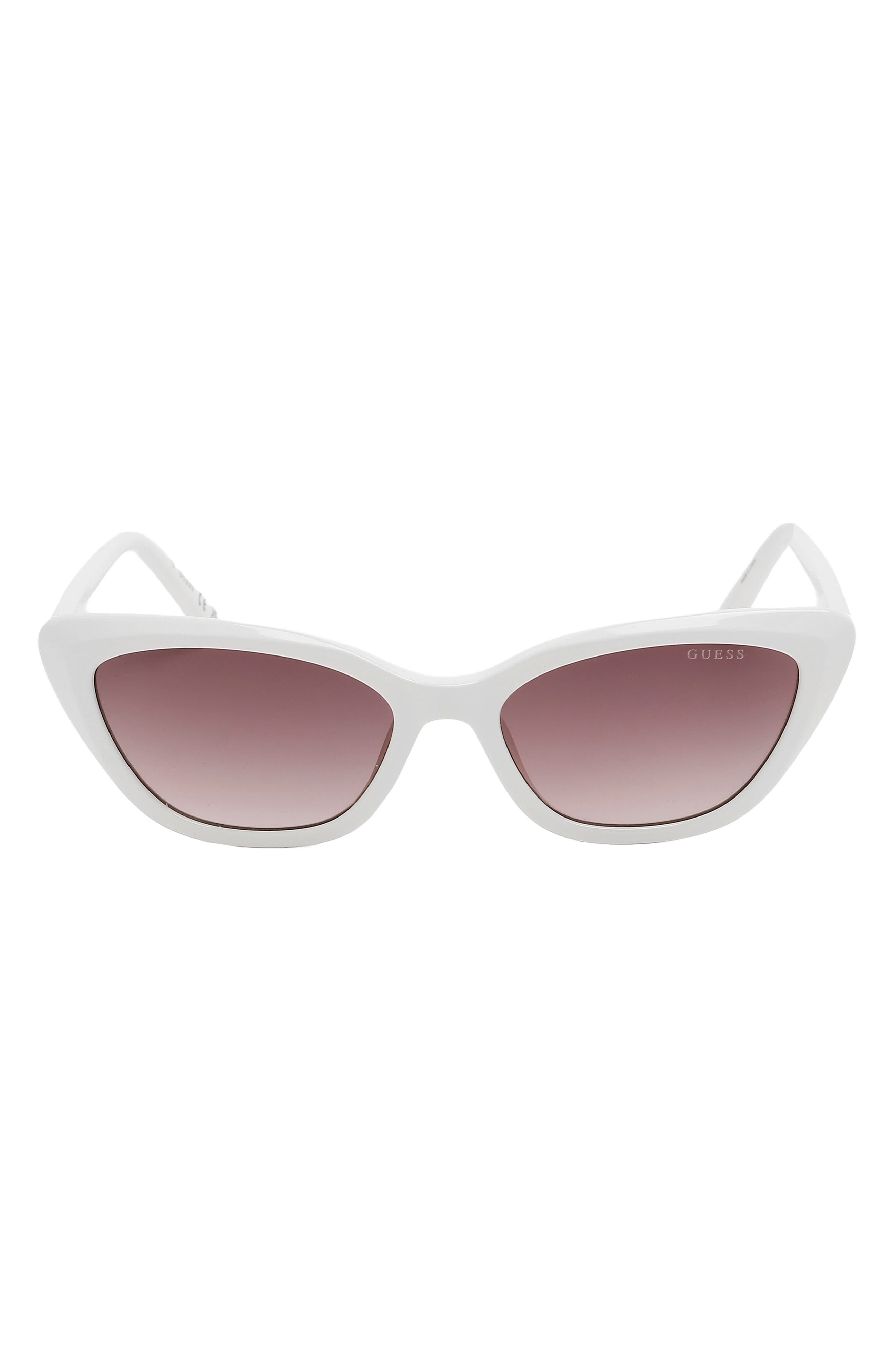 GUESS 55mm Cat Eye Sunglasses