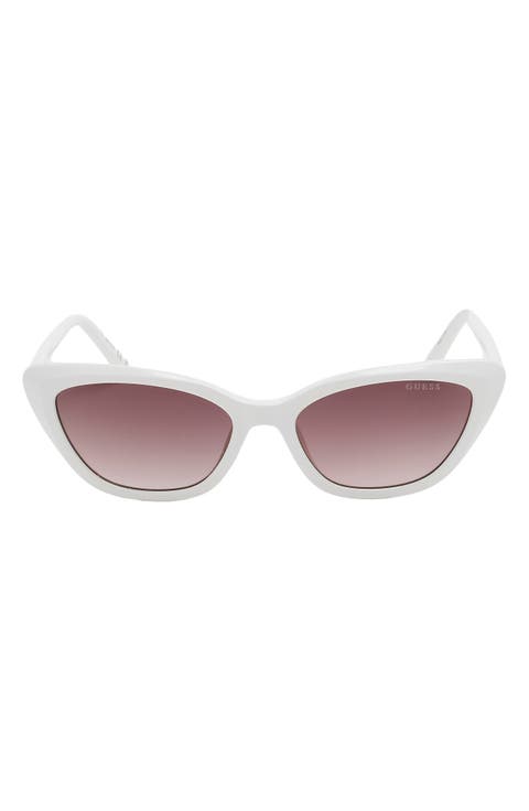 55mm Cat Eye Sunglasses