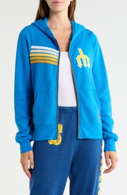 Aviator Nation Seattle Mariners Graphic Full Zip Hoodie