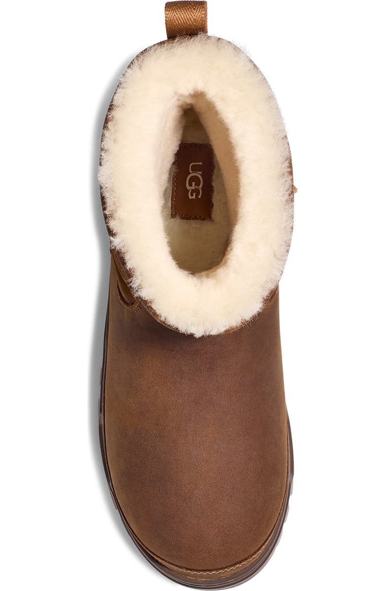 UGG<sup
®</sup
Heritage Trailgazer Waterproof Genuine Shearling
Wool Boot, Alternate, color, Chestnut