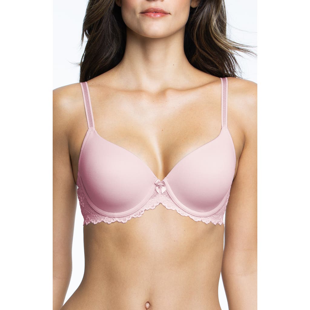 Dominique Intimates Lacee Everyday Contour T-shirt Bra In Pink