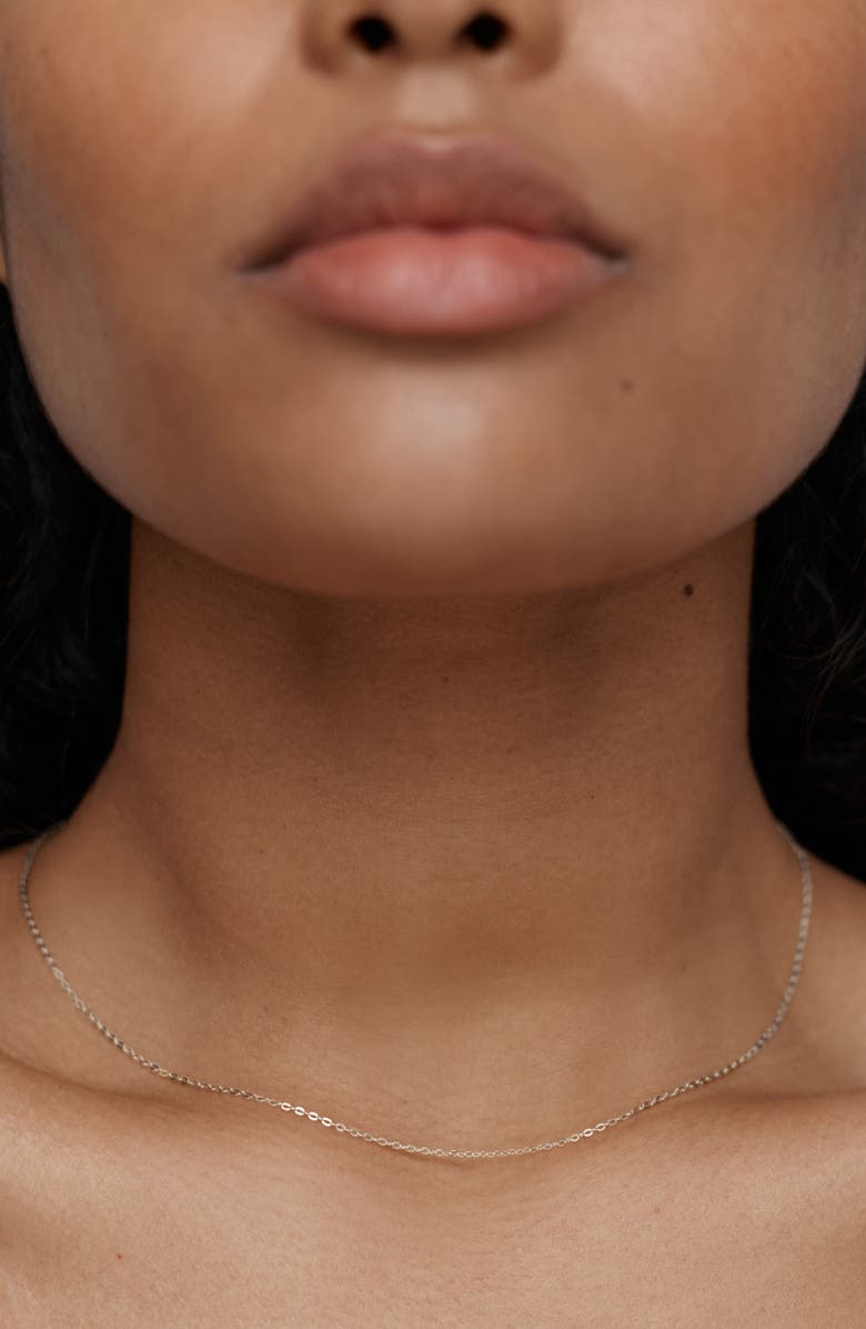 Monica Vinader Slim Rolo Chain Necklace, Alternate, color, 