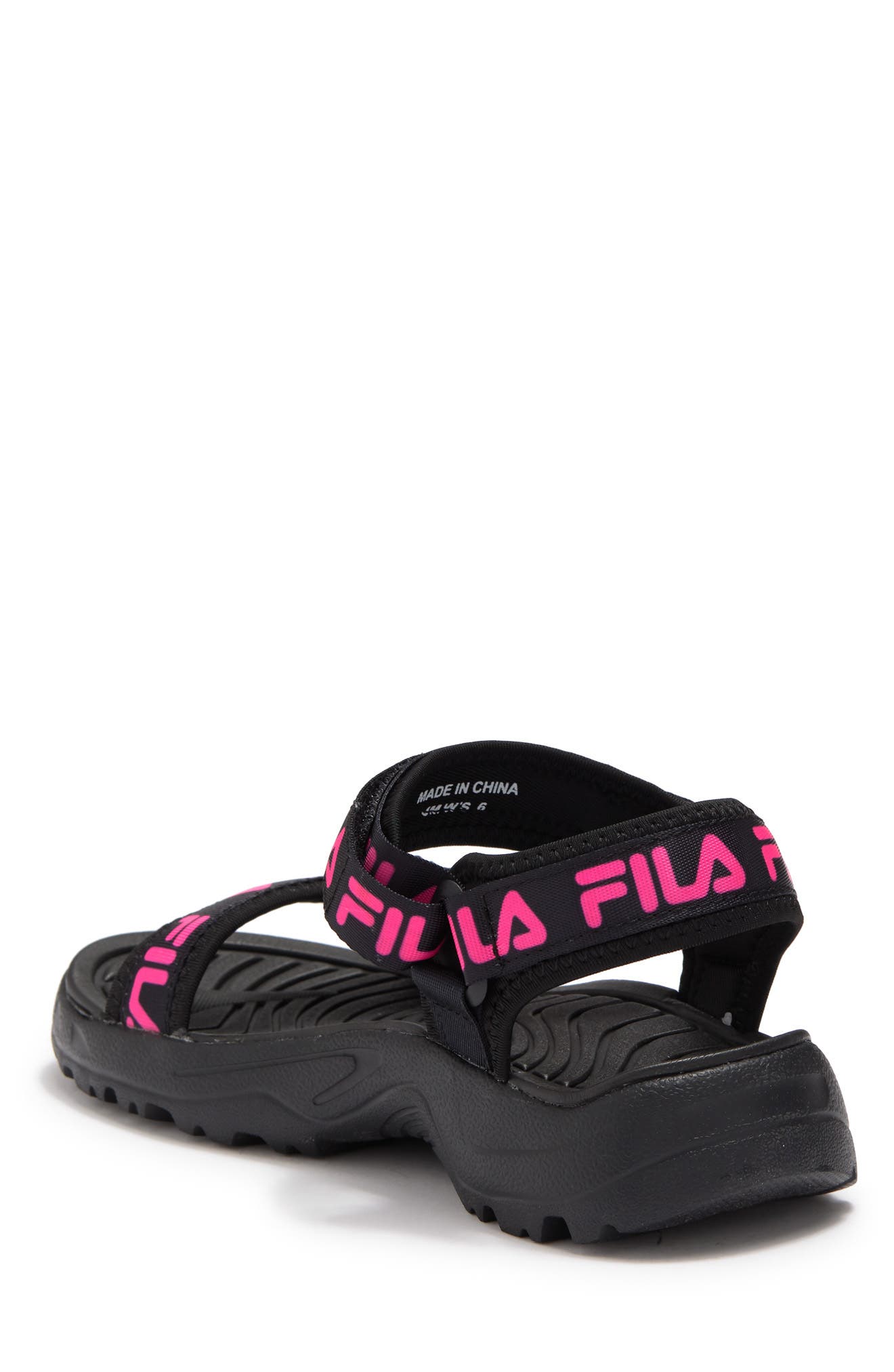 FILA Alteration Logo Sandal, Alternate, color, 