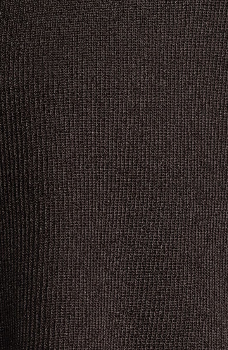 Anne Klein Montery Open Front Longline Cardigan, Alternate, color, Deep Mahogany